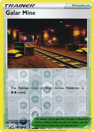 Rebel Clash Galar Mine #160/192 reverse holo